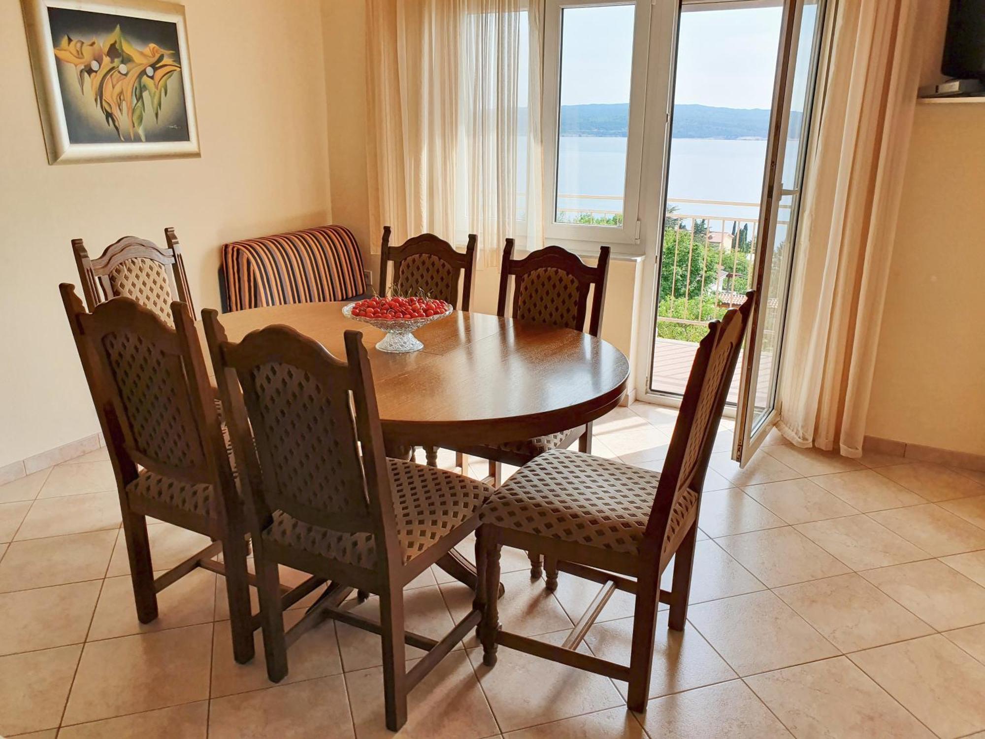 Seaview Apartment With Balcony And Terrace Barac Crikvenica Exterior photo